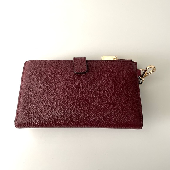 Michael Kors Red Adele Wallet/Wristlet - Picture 6 of 9